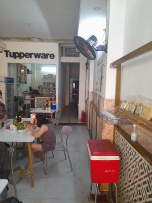 Inside at Quán Chay Xanh Vegan in Ho Chi Minh City