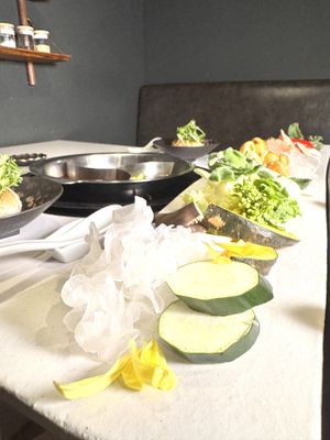 Vegan Hotpot  at FOODLAB Tsukiji in Tokyo