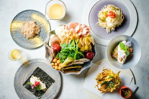 Vegan Hotpot  at FOODLAB Tsukiji in Tokyo
