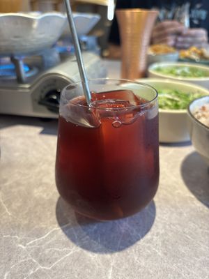 pomegranate juice   at FOODLAB Tsukiji in Tokyo