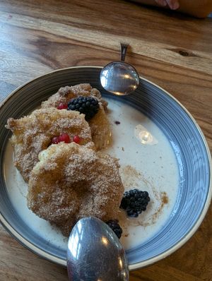 Apfelküchle at Rübenrot in Augsburg