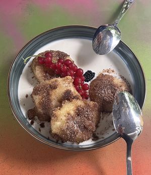 Apfelküchle   at Rübenrot in Augsburg