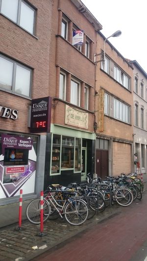 Outside at De Karwij in Leuven