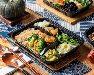 Stir-fried Rice Noodles  at  Vegetsai Vegan Bento - Taipei Main Station in Taipei