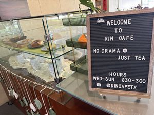   at Kin Cafe in Houston