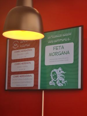 Focaccia of the week at Focacceria Cecino in Milan