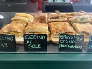   at Focacceria Cecino in Milan