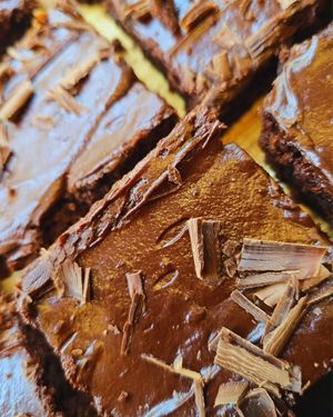 Brownies at Focacceria Cecino in Milan