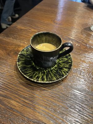 Espressoo  at Hinterland Alcohol-Free Bar and Cafe in Manchester