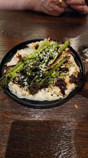 Whipped Lemon Tofu at Hinterland Alcohol-Free Bar and Cafe in Manchester