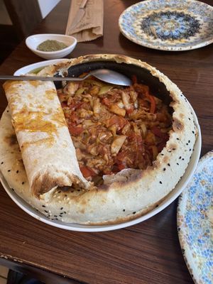 Vegetable sauté   at Casius Antioch Kitchen Restaurant in Istanbul
