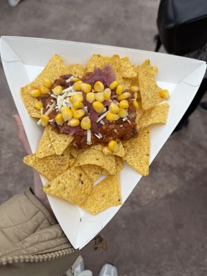 Vegan Nachos  at Disneyland - Overland Trail Cafe in Chessy