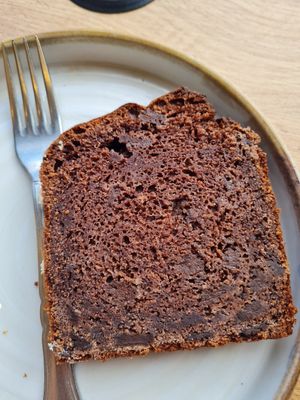 Chocolate plumcake: a bit dry at Pan di Bolle in Seregno