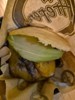 at La Arepera in Madrid