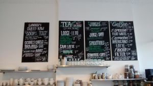 Menus. at Meadowlark No. 39 in Edinburgh