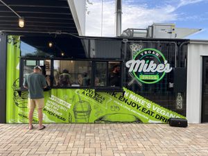 Front of restaurant    at Mike's Vegan Grill in Wilmington