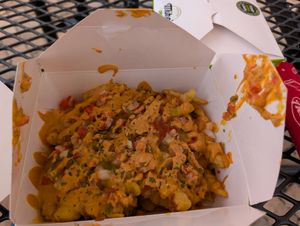 Fiesta fries at Mike's Vegan Grill in Wilmington