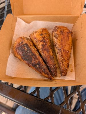 Lemon Pepper Wings at Mike's Vegan Grill in Wilmington