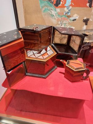 Bento Boxes at Hanbey Fu in Kyoto