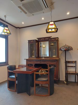 Inside at Hanbey Fu in Kyoto