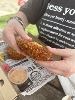 They’re HUGEE  at Happy Vegan in Garland