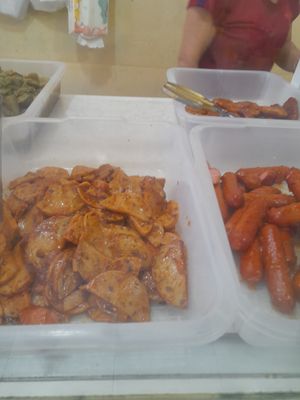 Com chay selection. Faux no meats at Cơm chay Thanh Tịnh in Ho Chi Minh City