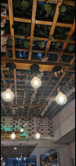 decor at Momentos de Pan y Soya in Bogota