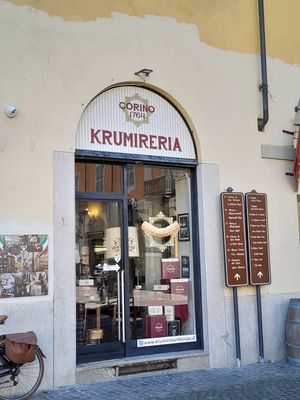  at Krumireria Antica Drogheria Corino 1764 in Casale Monferrato