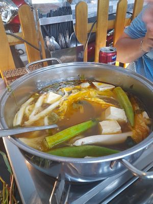 Vegan hotpot at Thanh Hiếu Vegan House in Ho Chi Minh City