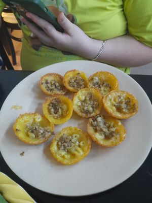 Banh khot chay at Thanh Hiếu Vegan House in Ho Chi Minh City