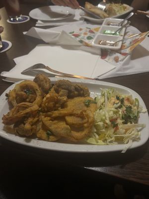 Frittiertes Gemüse  at Shiva Palace in Amberg