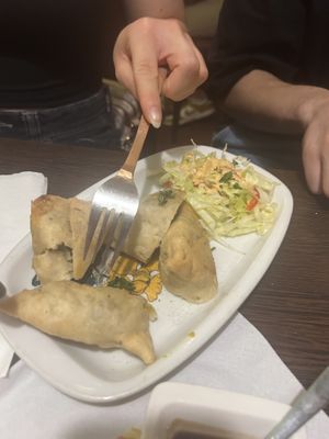 Samosas  at Shiva Palace in Amberg