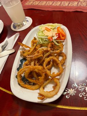 Onion Rings  at Shiva Palace in Amberg