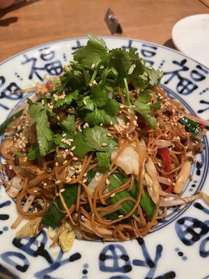 Yakisoba  at Lo Fuo in Osaka
