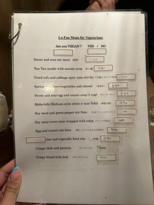  #Veganuary at Lo Fuo in Osaka