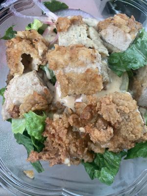 Crispy HipCity Ranch sandwich as a salad  at HipCityVeg - University City in Philadelphia