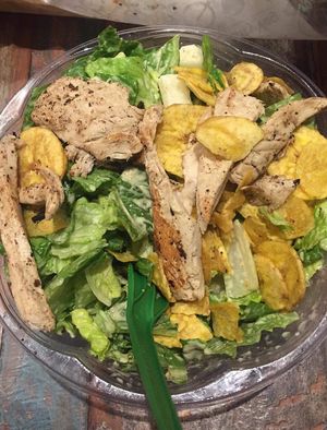 Chick’n Cesar salad  at HipCityVeg - University City in Philadelphia