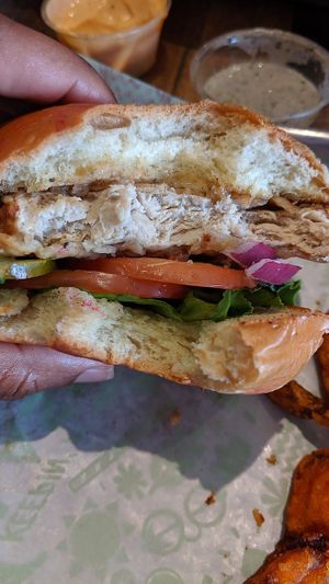 Vegan chick'n at HipCityVeg - University City in Philadelphia