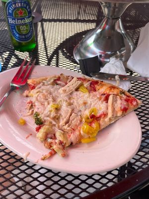 Lot of fillings    at Bottoms Up Pizza in Richmond