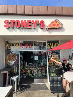   at Stoney's Pizza  in Huntington Beach
