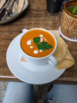 Vegan tomato soup: 4/5 at Ceylon Bay in Berlin