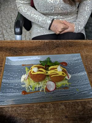 Delicious starter at Ceylon Bay in Berlin