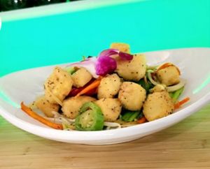Tofu Salted Peppers at Tin Corner in Frederick