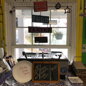 Soups at Earthly Delights in Osterville