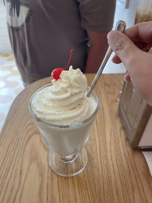 Vanilla milkshake   at DREAMBOAT in San Diego