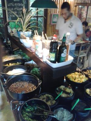 Buffet at Ser-Afim Joao do Grao in Cotia
