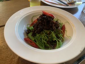  at Bodhi Tea, Plant Cuisine, and Mushroom Restaurant - 菩茶·植物料理·菌子上的餐厅 in Dali