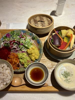   at Musi Vege Cafe Namba City in Osaka