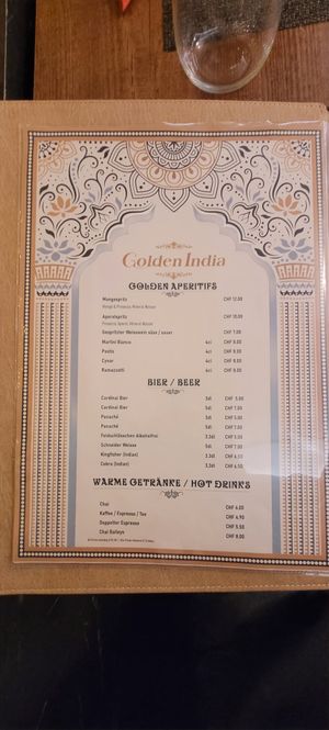  at Golden India in Zurich