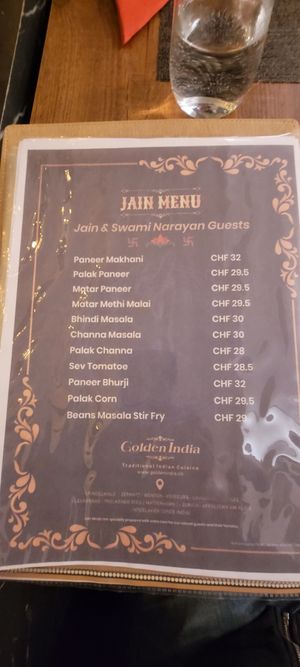  at Golden India in Zurich